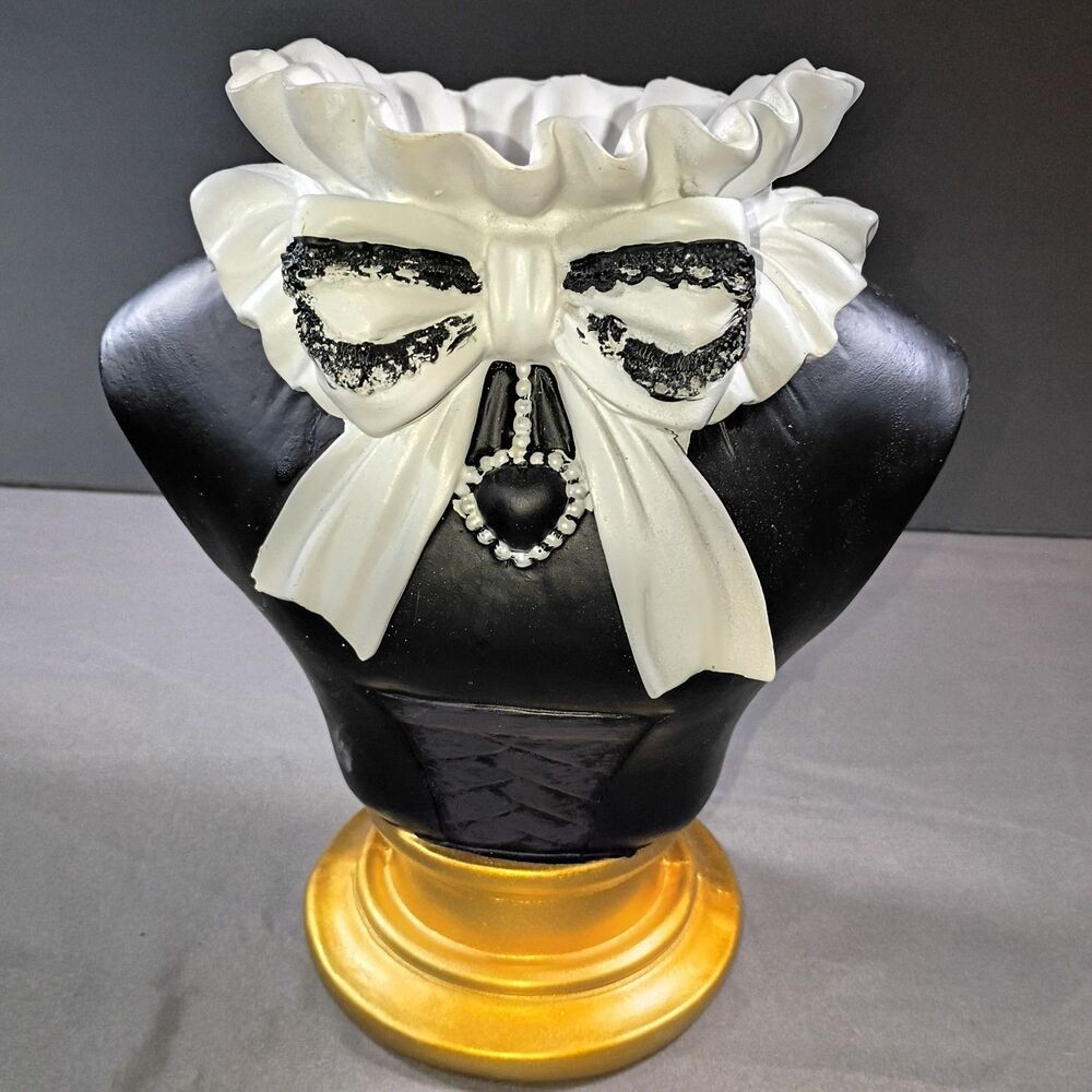 Halloween Creepy Headless Bust Vase Haunted House Ashland Victorian Gothic